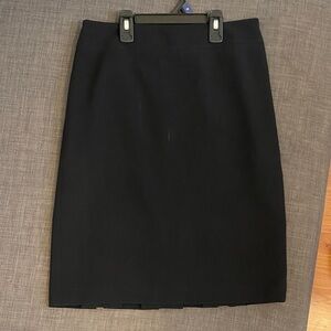 Ann Taylor Classic Black Pencil Skirt